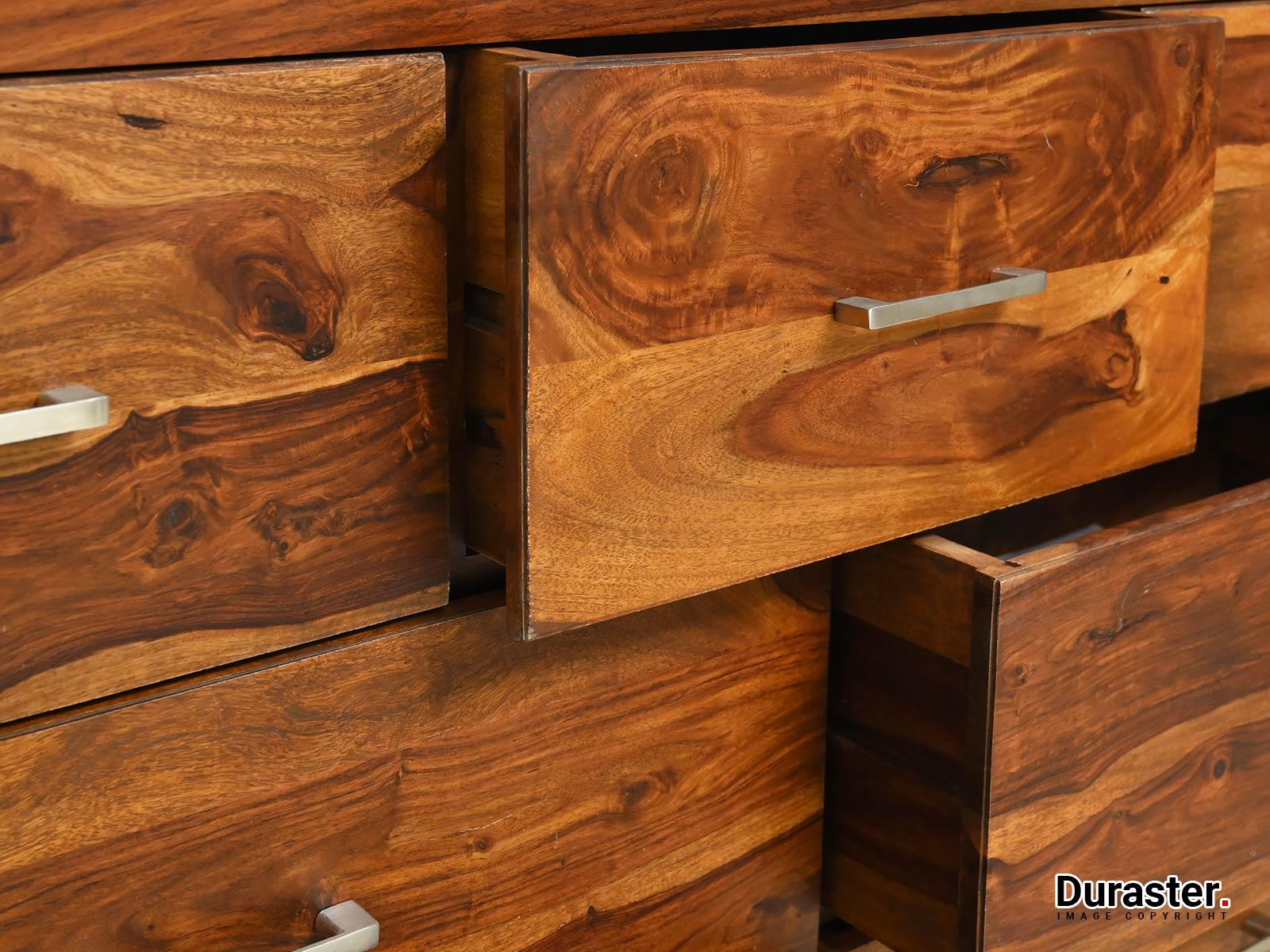 Raygoor Solid Sheesham 7 Drawer Chest#3 - Duraster