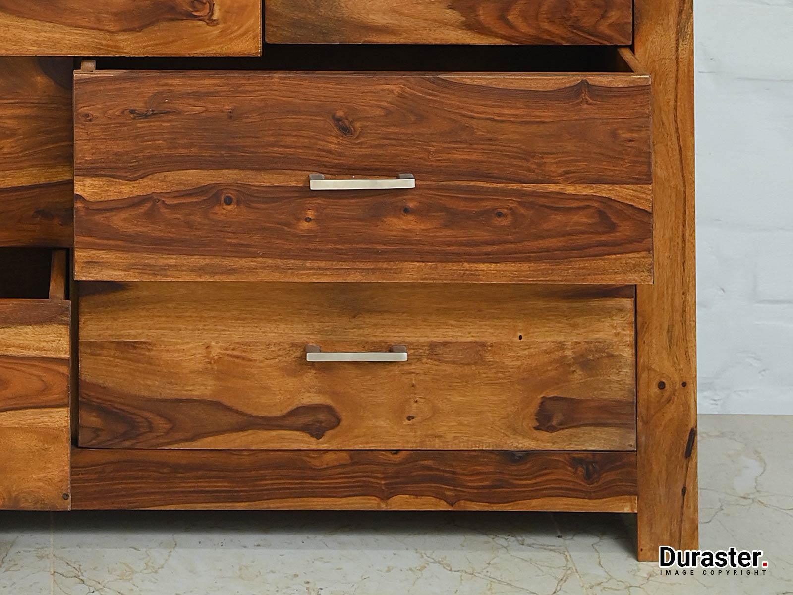 Raygoor Solid Sheesham 7 Drawer Chest#3 - Duraster