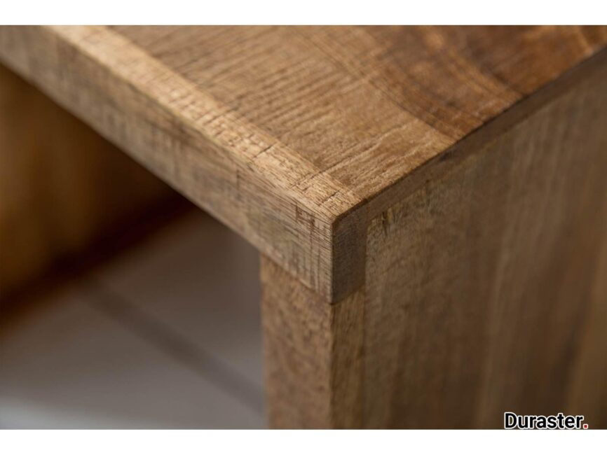 Torpedo Modern Sheesham Wood Nested Sidetable#1 - Duraster