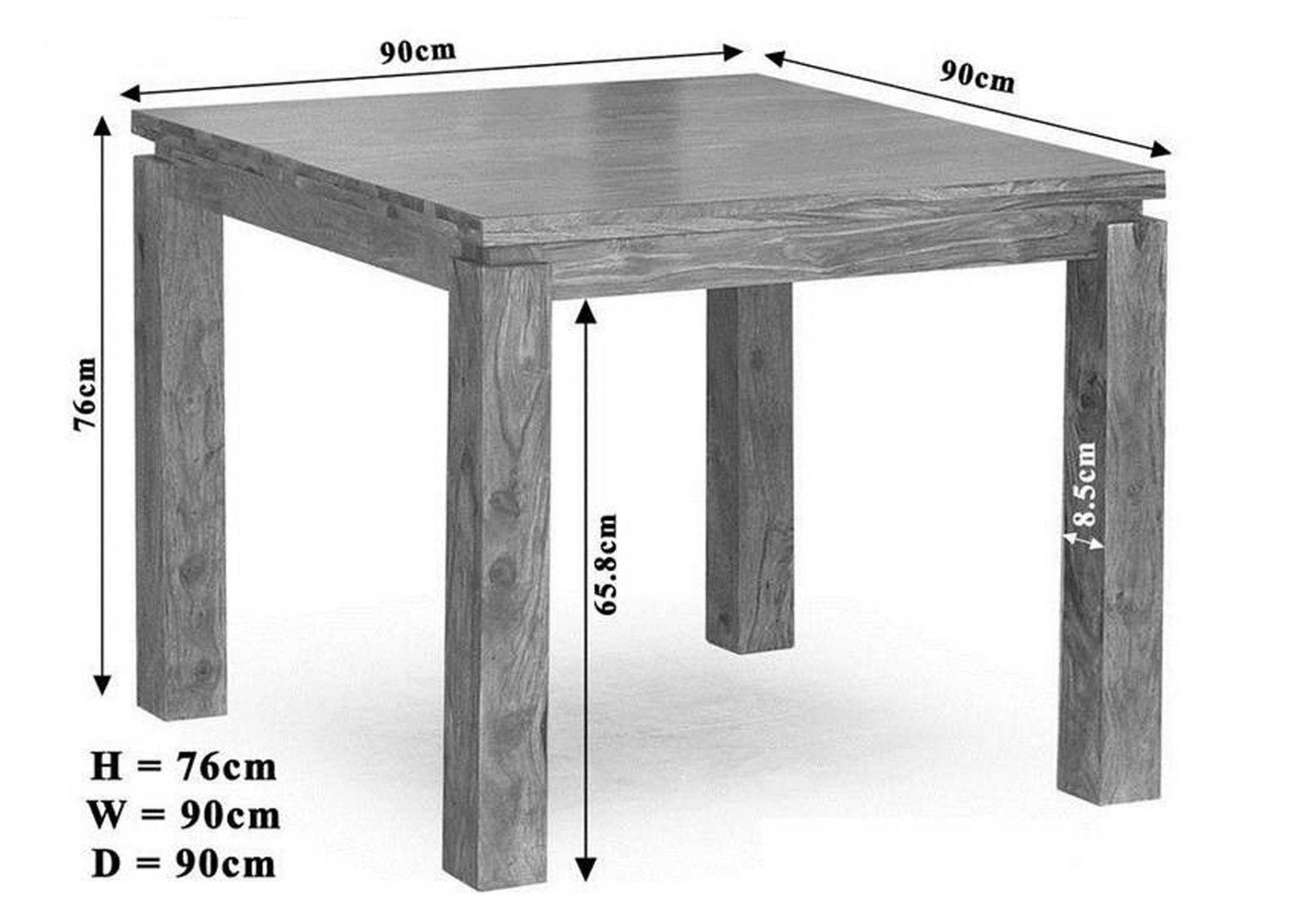 Metro Stylish Sheesham Dining Table #3 - Duraster