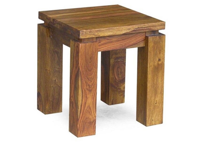 Metro Modern Sheesham Side table - Duraster
