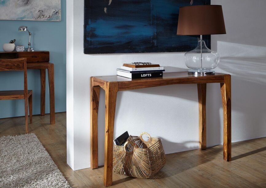 Urbane Sheesham Sleek Console Table - Duraster
