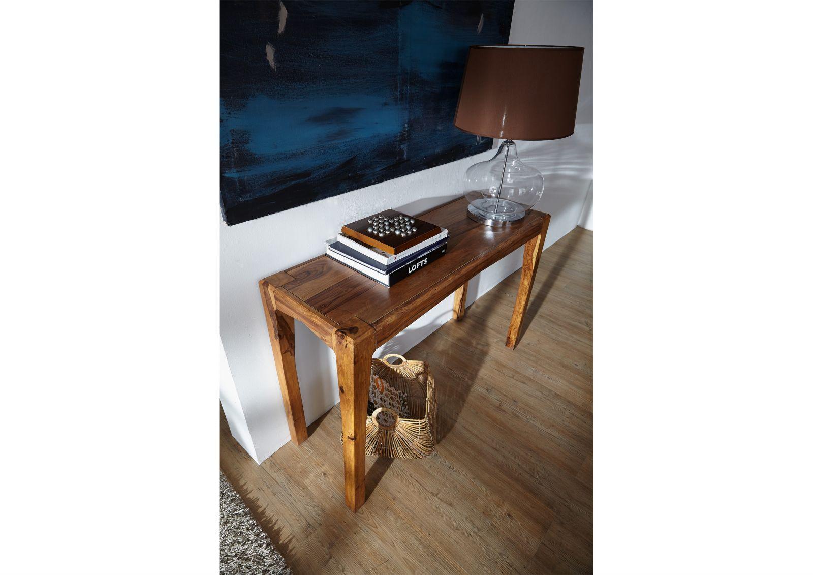 Urbane Sheesham Sleek Console Table - Duraster