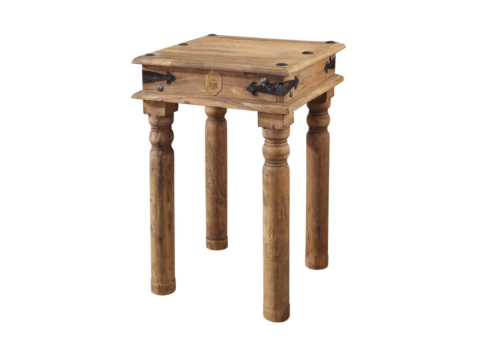 Victoria Minimalist Sheesham Side table #2 - Duraster