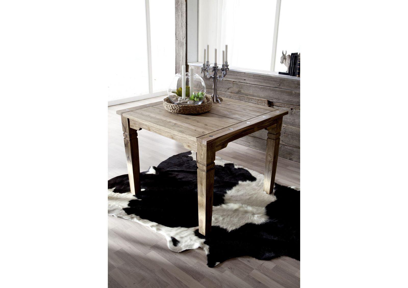 Victoria Modern Sheesham Dining Table #1 - Duraster