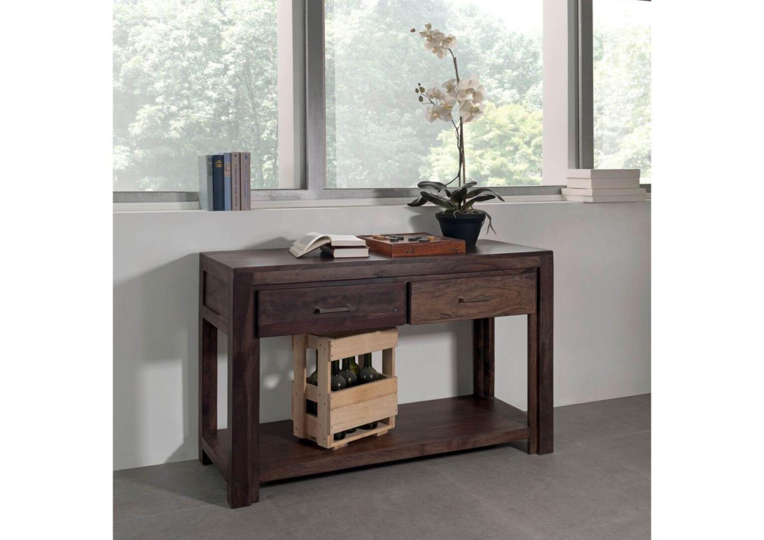 Gangaur Lean Sheesham Console Table - Duraster