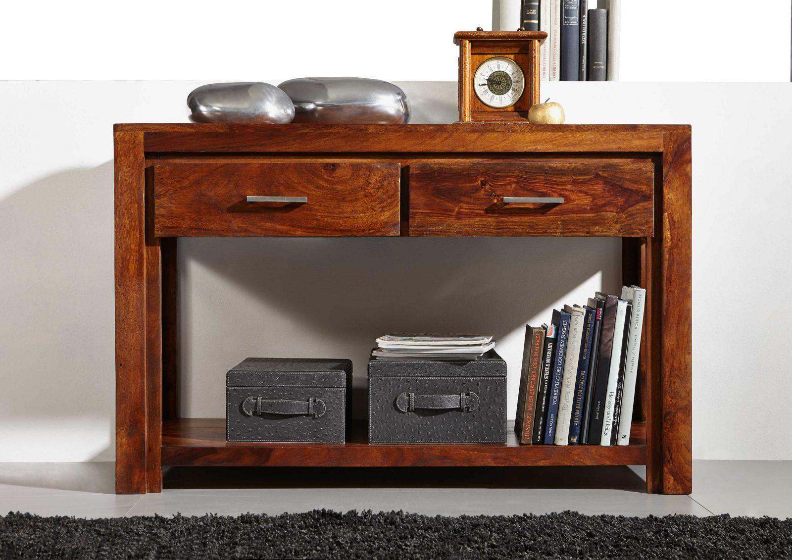 Metro Impressive Sheesham Console Table - Duraster