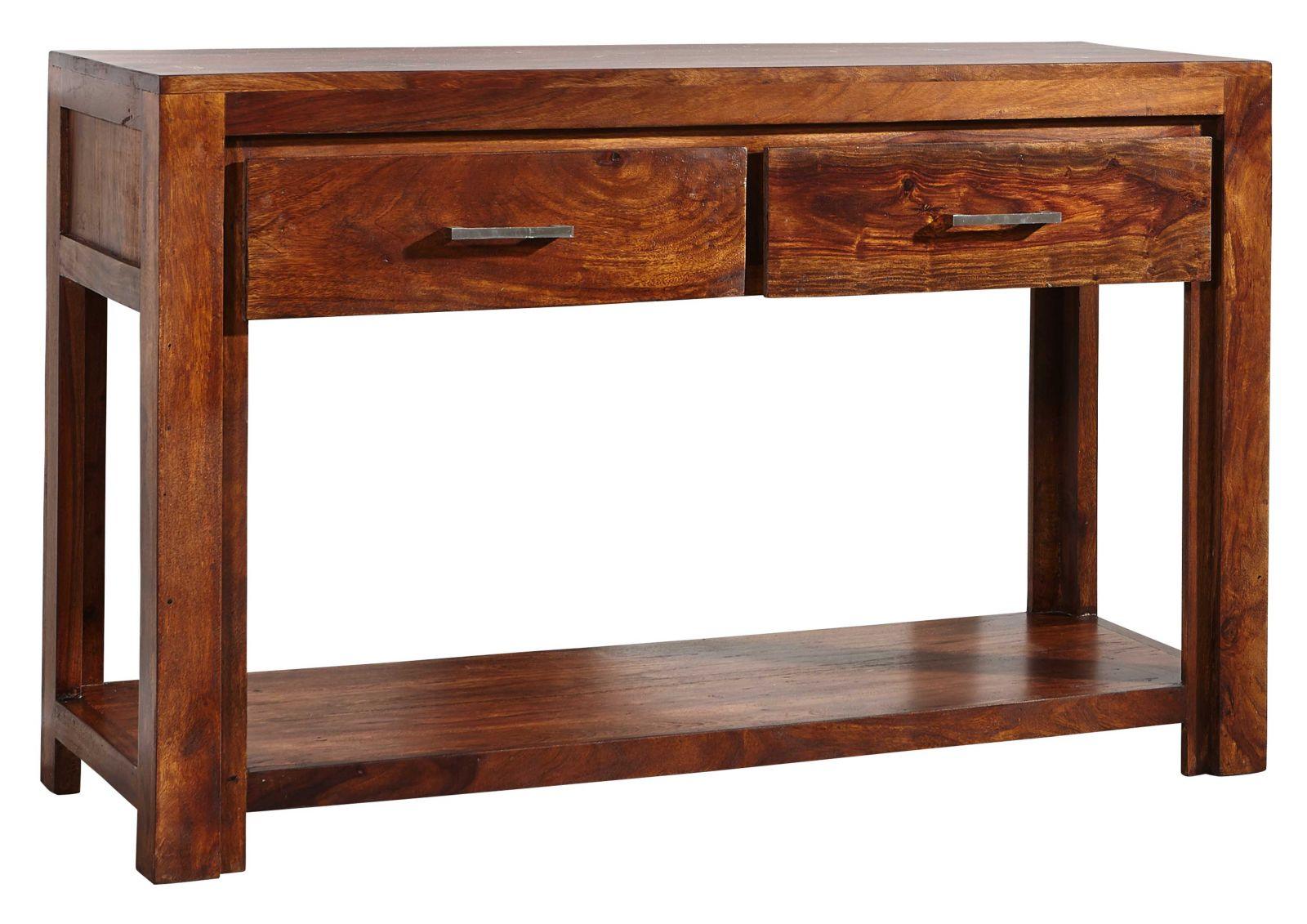 Metro Impressive Sheesham Console Table - Duraster