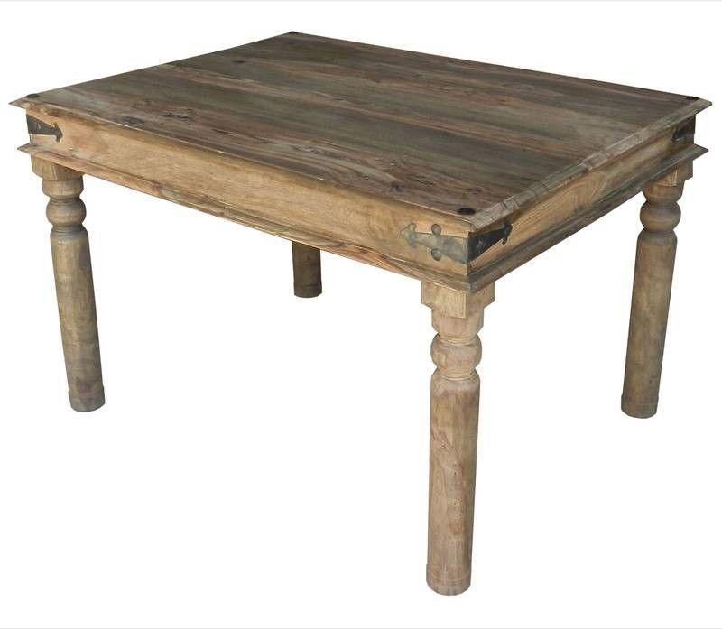 Victoria Refined Sheesham Dining Table Set with Chairs #2 - Duraster