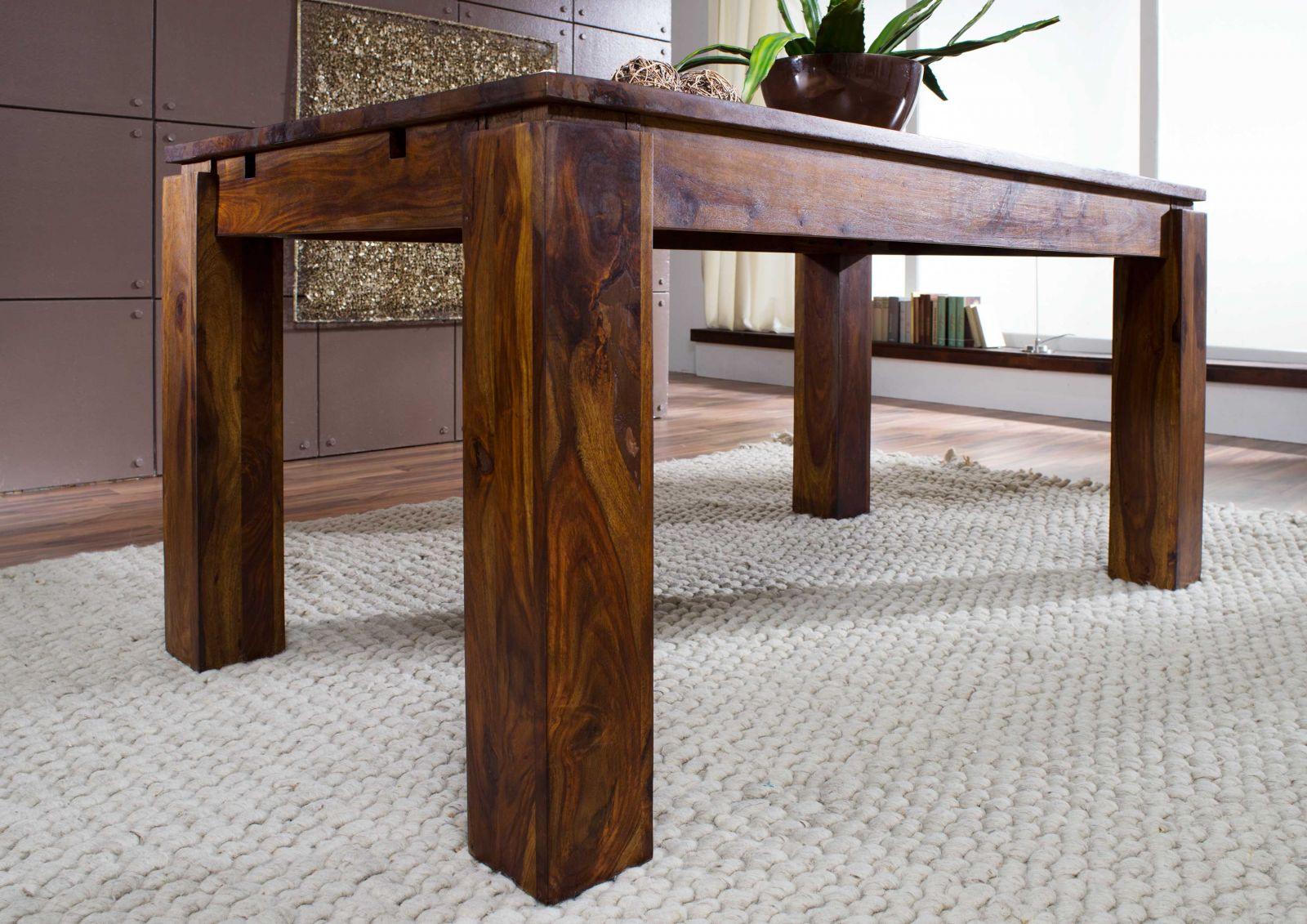 Metro Latest Sheesham Dining table with extension panels #1 - Duraster