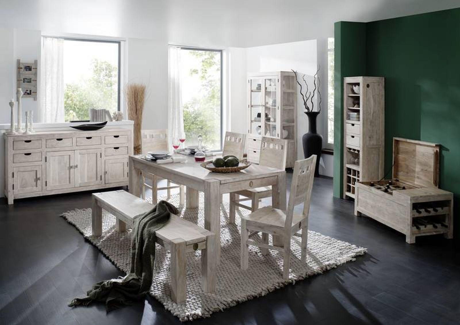 Novo Acacia Modern Wood Dining Table - Duraster