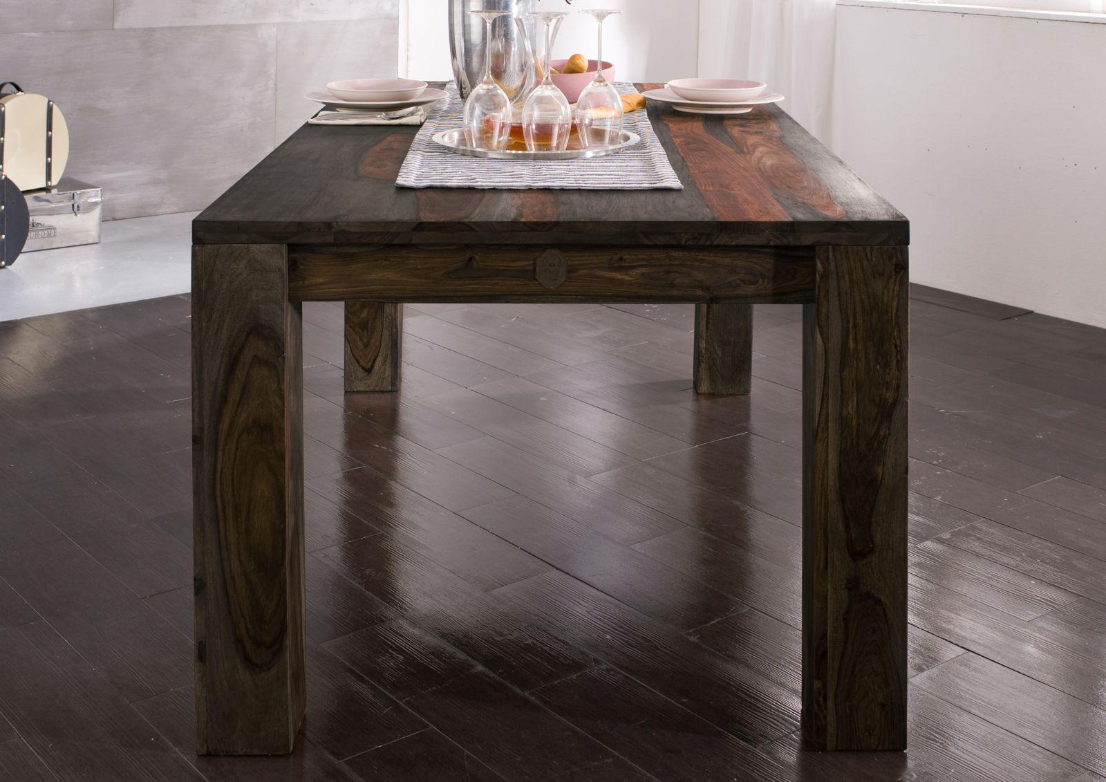Marvel Modern Sheesham Wood Dining Table - Duraster