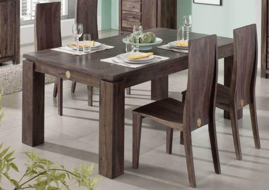 Gangaur Unique Sheesham Dining Table Set with Chairs (4,6 & 8 Seater) - Duraster