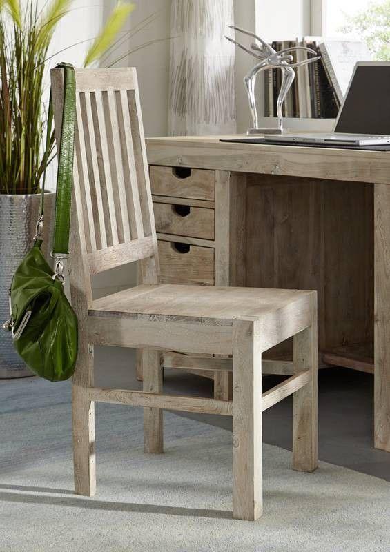 Novo Acacia Sturdy Solid Wood Chair - Duraster