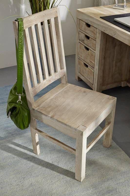 Novo Acacia Sturdy Solid Wood Chair - Duraster