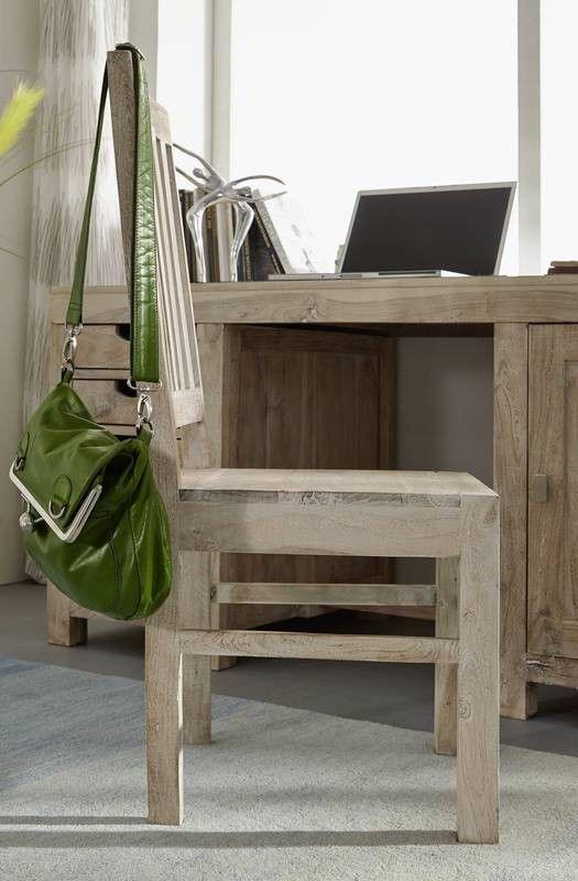 Novo Acacia Sturdy Solid Wood Chair - Duraster