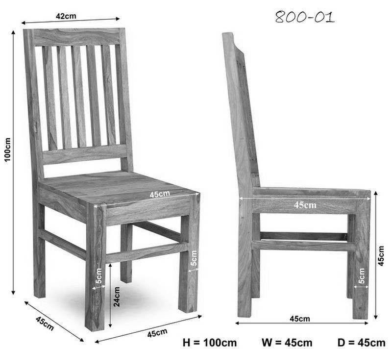 Nature Simple Sheesham Chair - Duraster