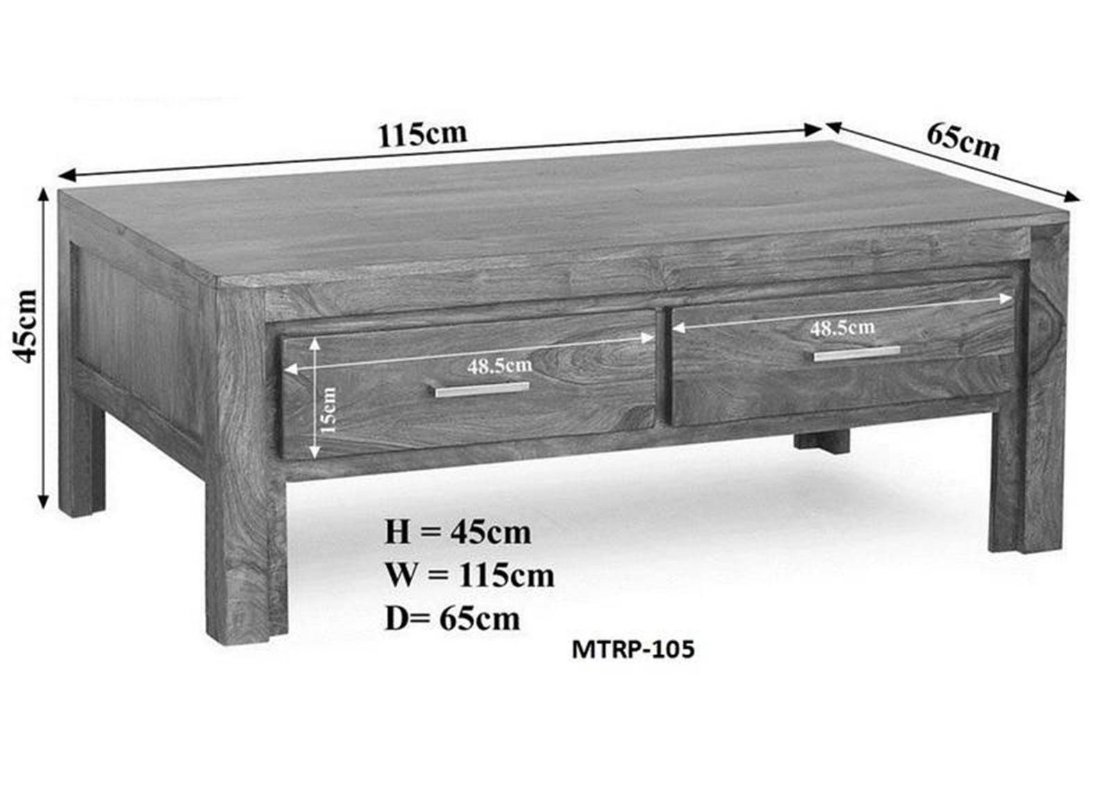 Gangaur Modern Sheesham Coffee Table #1 - Duraster