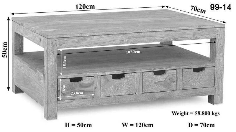 Novo Acacia Exquisite Coffee Table #1 - Duraster