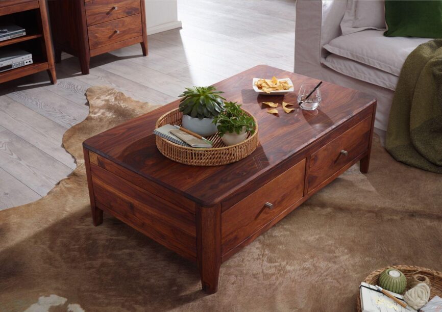 Heritage Sheesham Exquisite Coffee Table #3 - Duraster