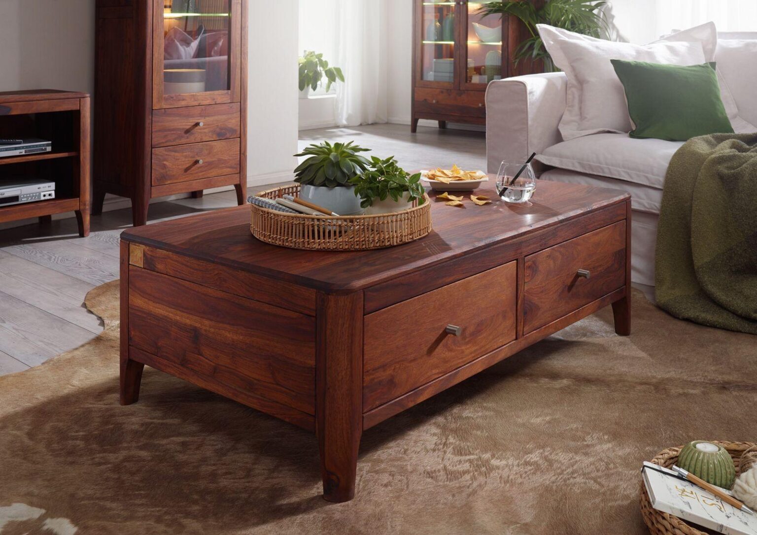 Heritage Sheesham Exquisite Coffee Table #3 - Duraster