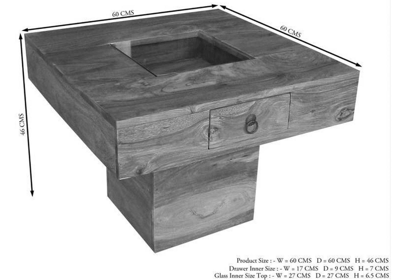 Victoria New look Sheesham Coffee Table #4 - Duraster