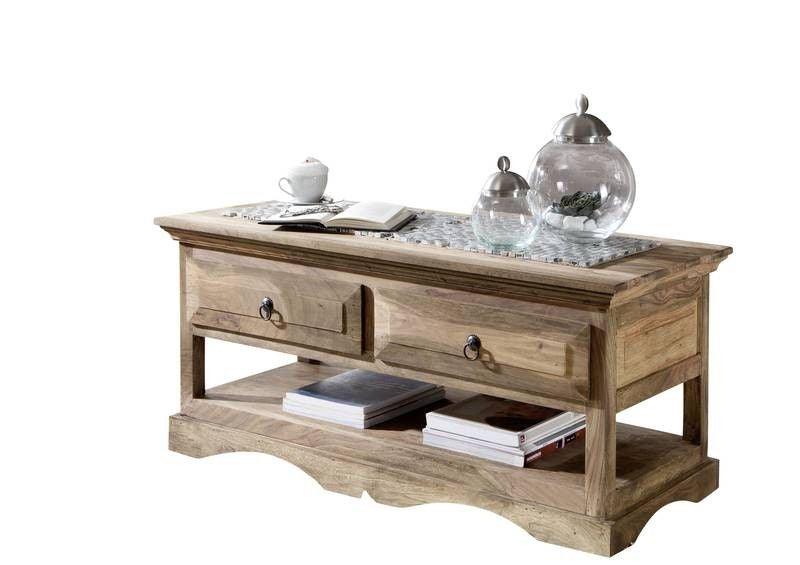 Victoria Retro Sheesham Coffee Table #5 - Duraster