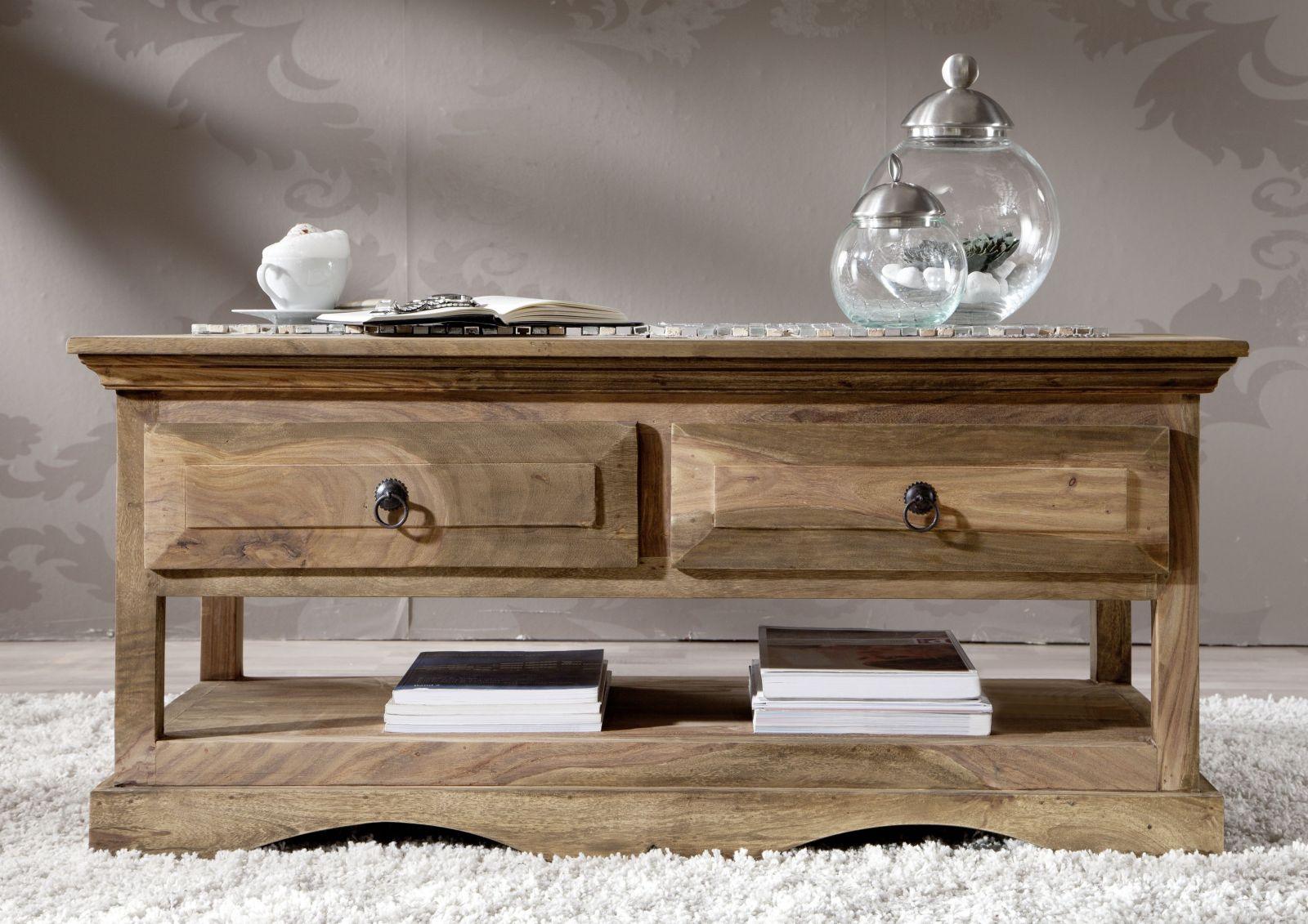 Victoria Retro Sheesham Coffee Table #5 - Duraster