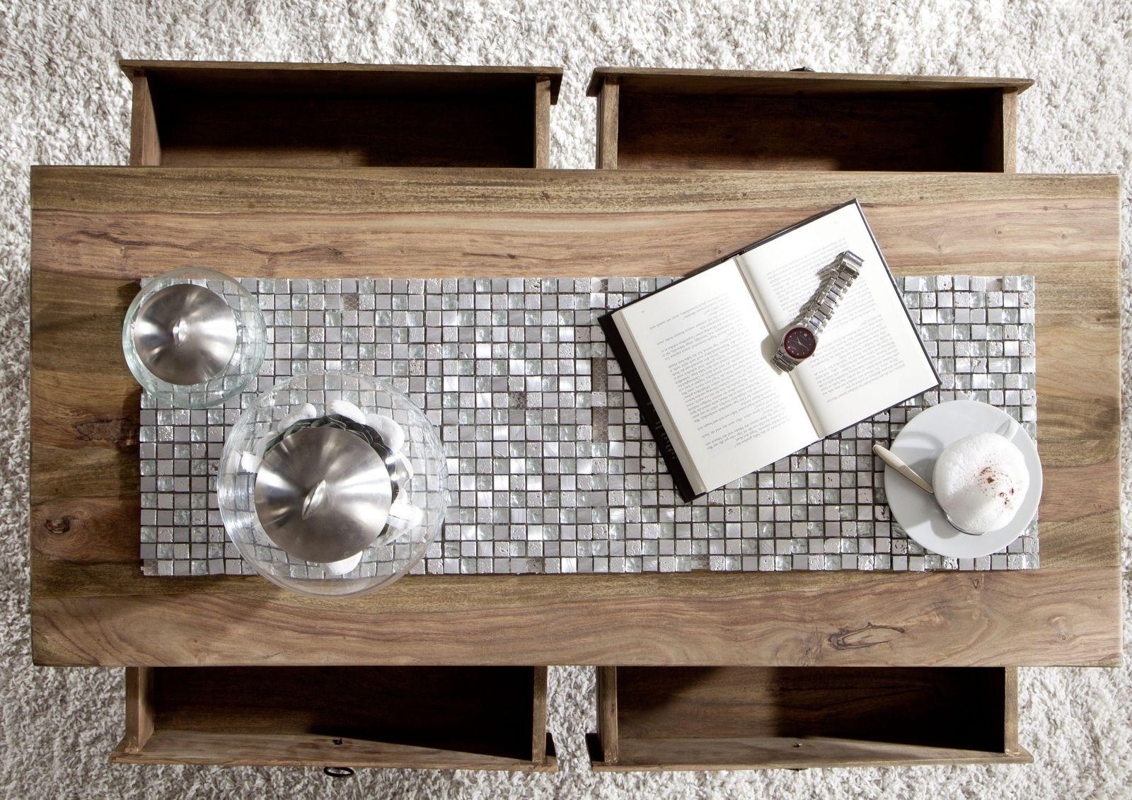 Victoria Retro Sheesham Coffee Table #5 - Duraster