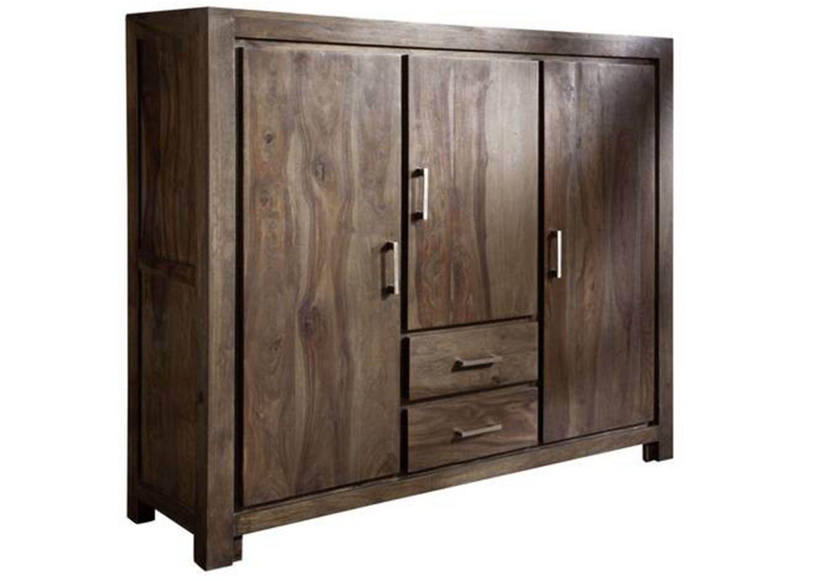 Gangaur New Edge Sheesham Highboard Cabinet #8 - Duraster