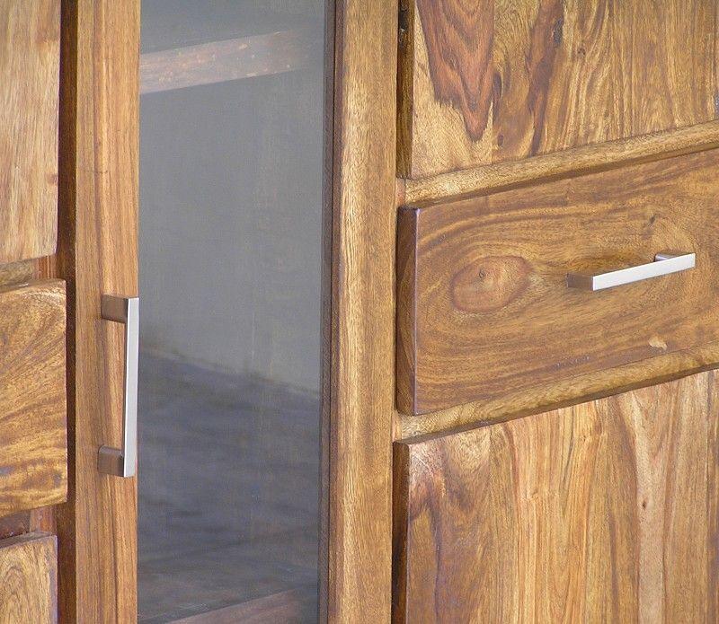 Metro Newlook Sheesham Highboard Cabinet #9 - Duraster