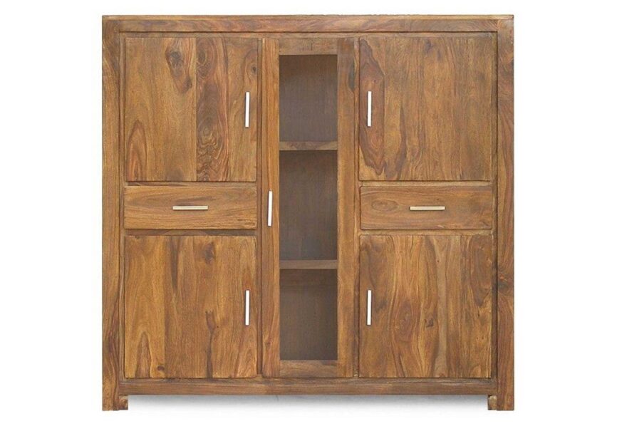 Metro Newlook Sheesham Highboard Cabinet #9 - Duraster