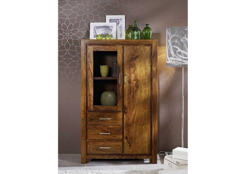 Metro Stylish Sheesham Highboard #11 - Duraster