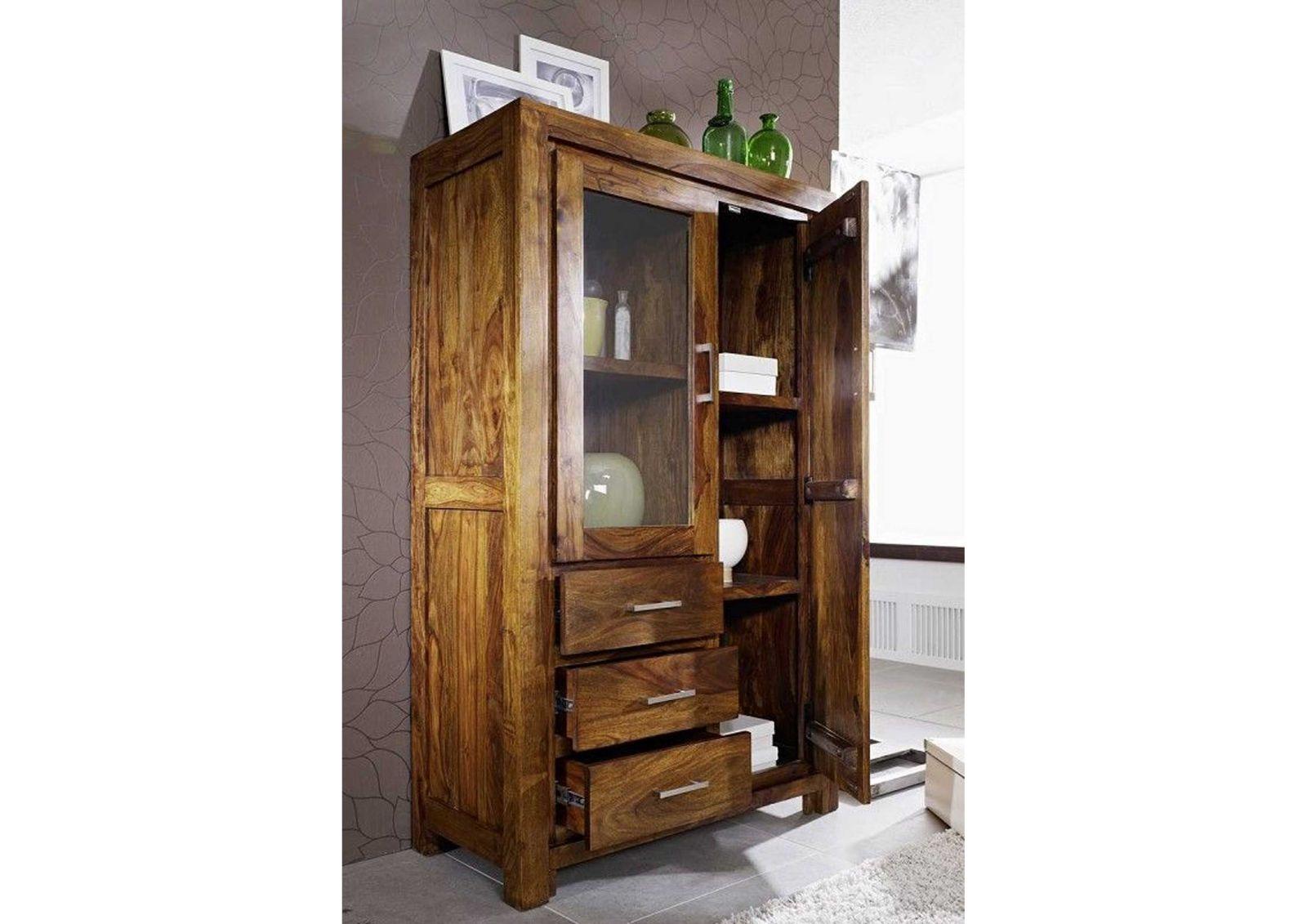 Metro Stylish Sheesham Highboard #11 - Duraster