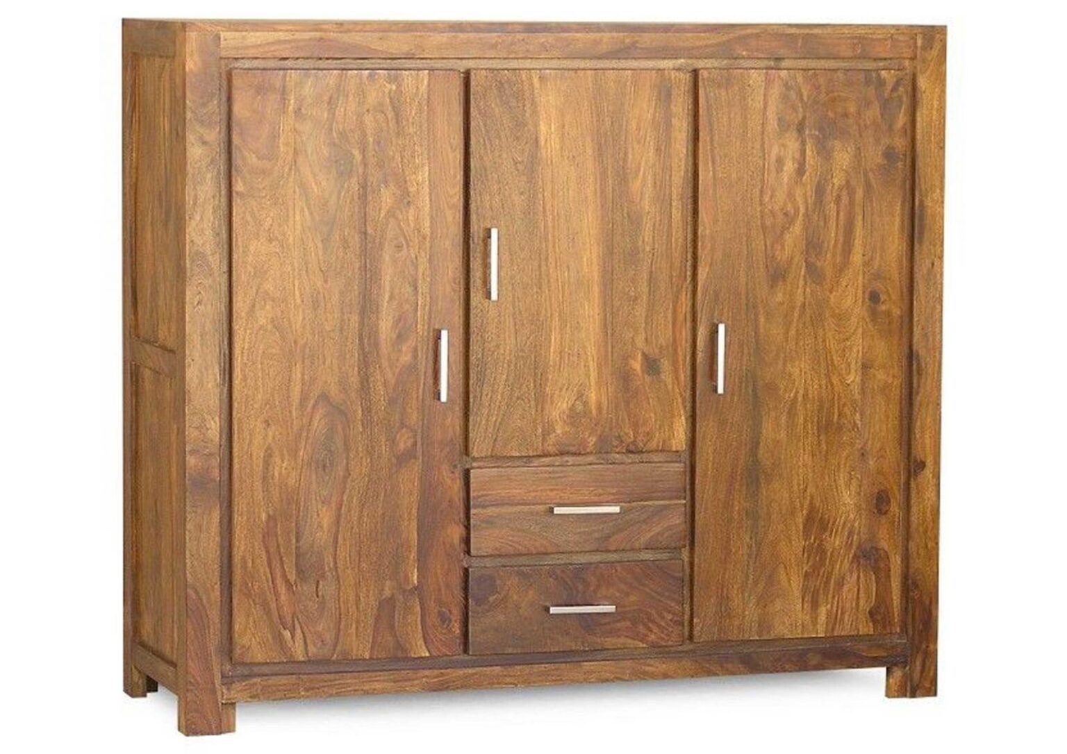 Metro Modern Sheesham Highboard Cabinet #6 - Duraster