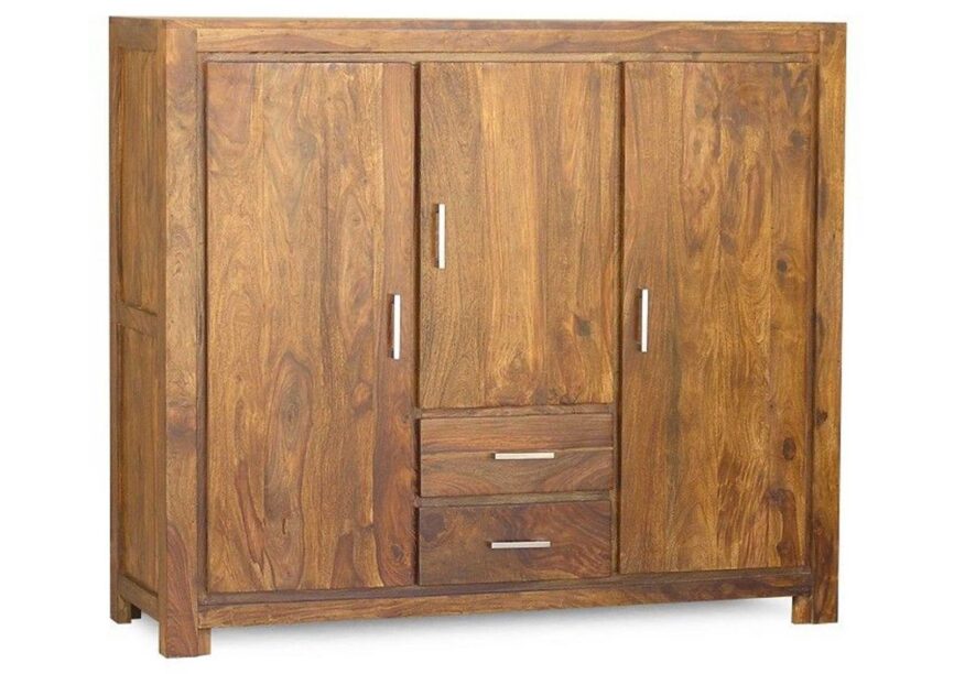 Metro Modern Sheesham Highboard Cabinet #6 - Duraster