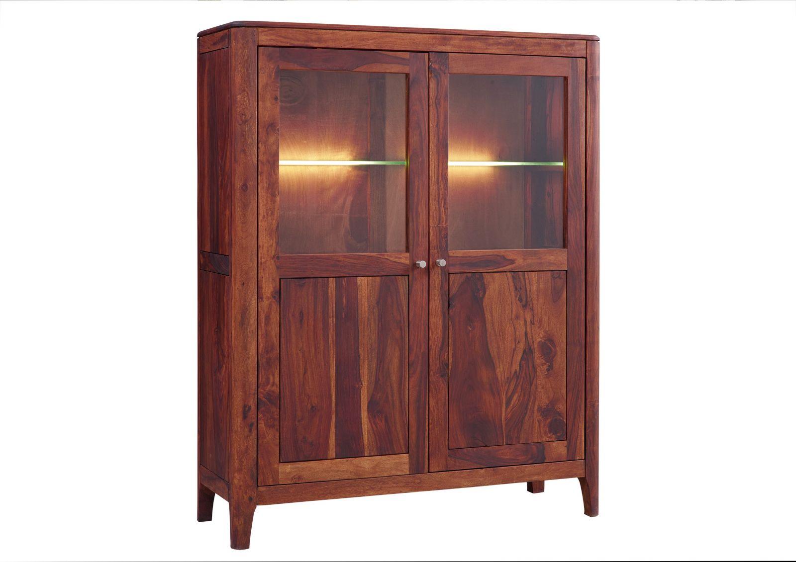 Heritage Sheesham Elegant Display Cabinet #2 - Duraster