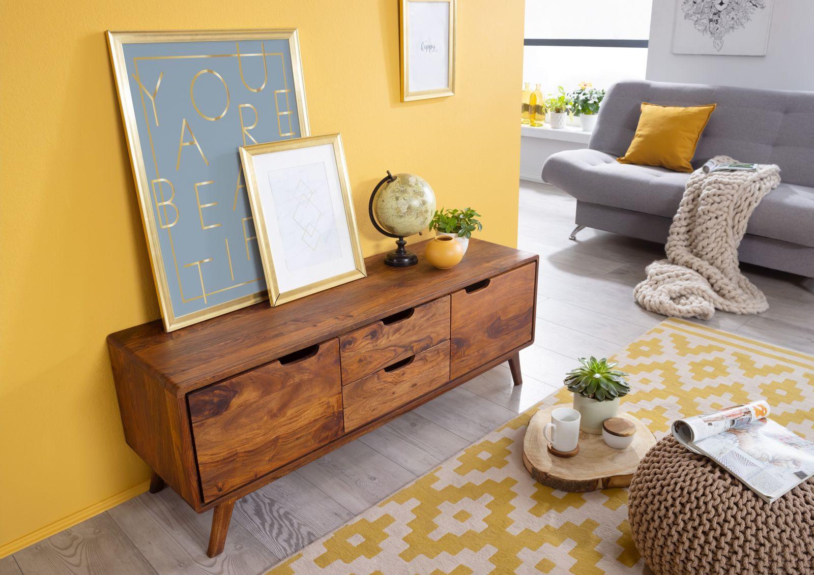 Ummed Modern & Contemporary Sheesham Wood Sideboard Cabinet #1 - Duraster