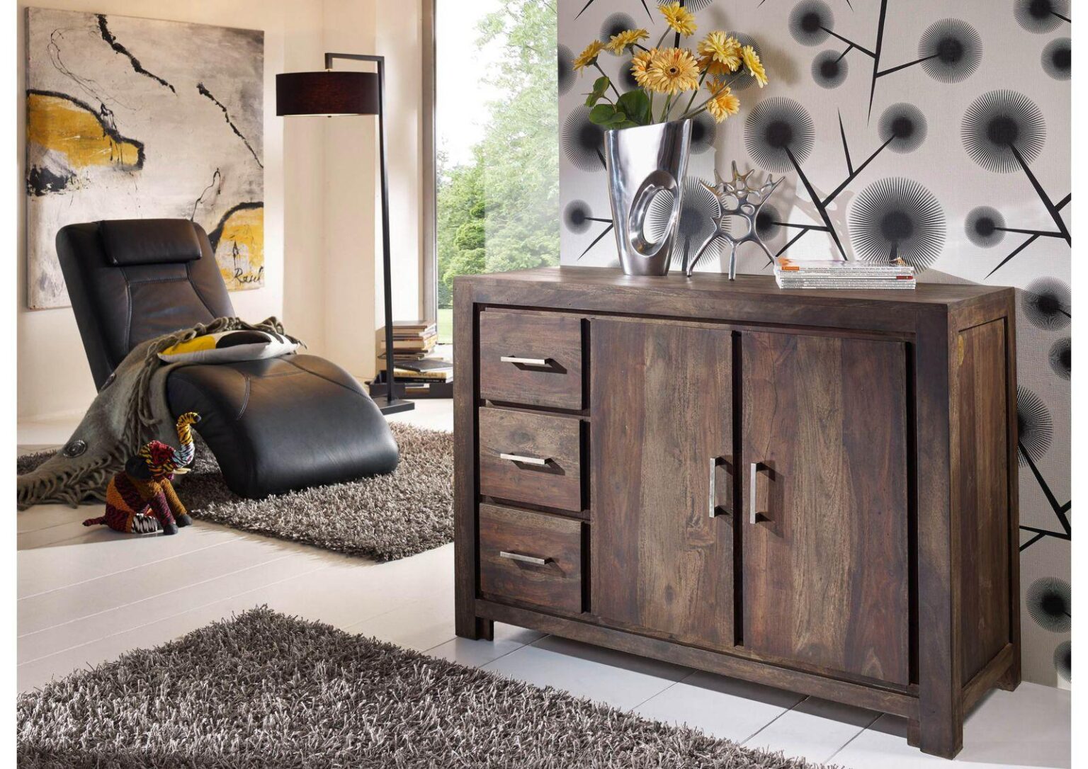Gangaur New look Sheesham Sideboard Cabinet #9 - Duraster