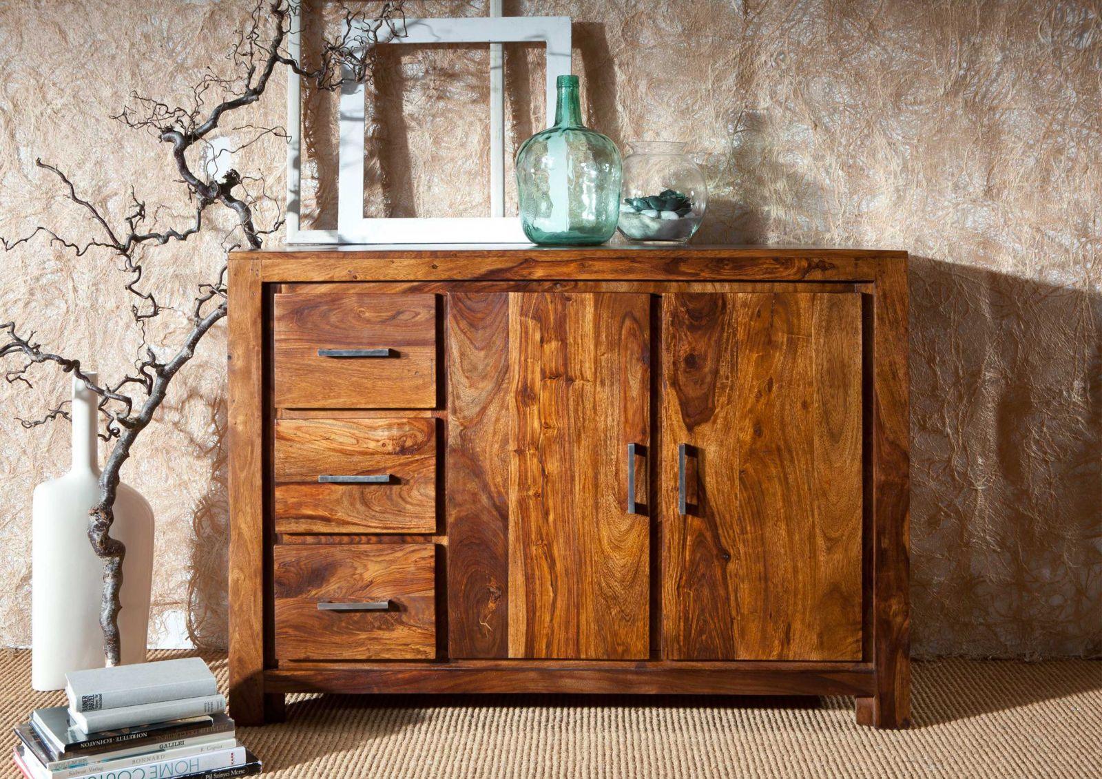 Metro Newedge Sheesham Sideboard Cabinet #8 - Duraster