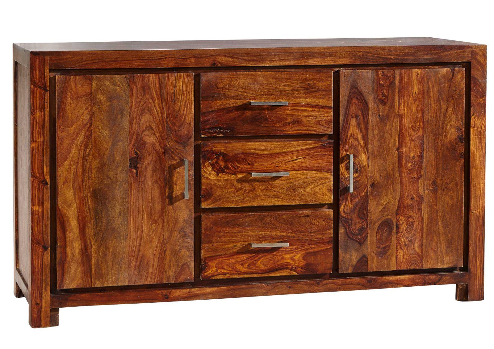Metro Modern Sheesham Sideboard Cabinet #7 - Duraster