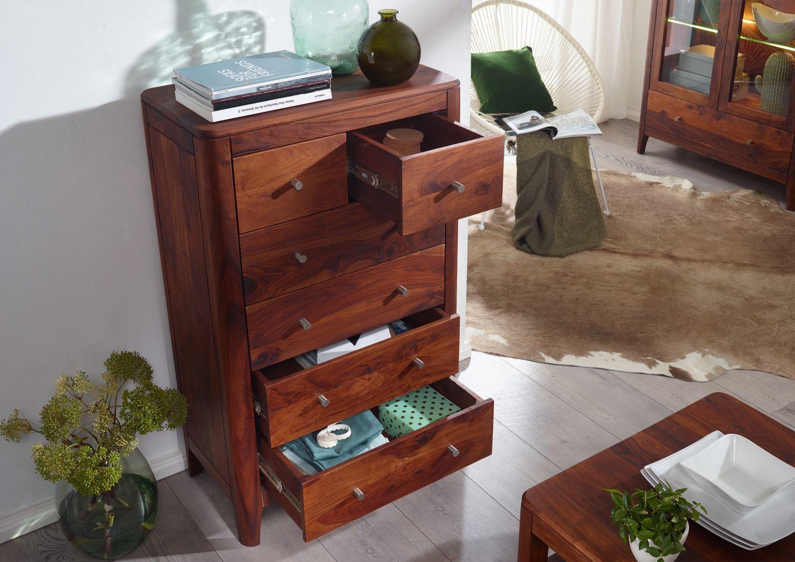Heritage Sheesham Modern Dresser / Sideboard Cabinet #4 - Duraster