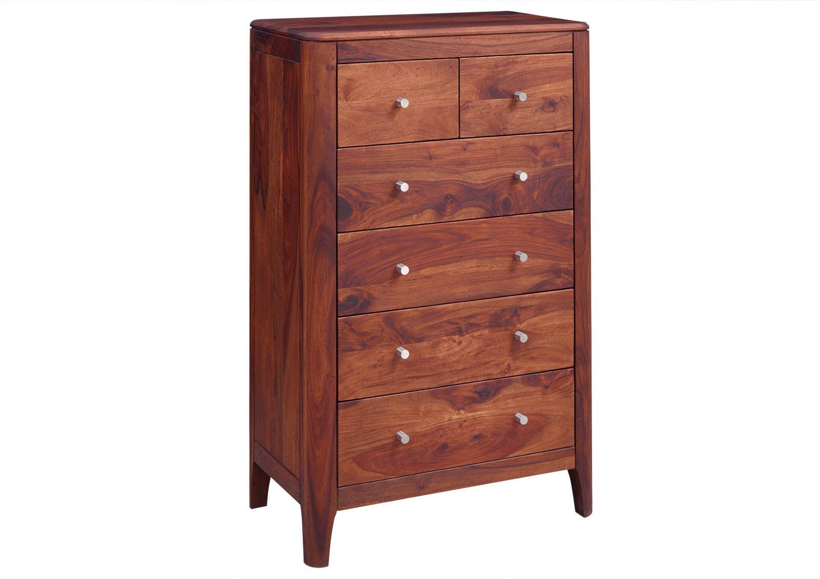Heritage Sheesham Modern Dresser / Sideboard Cabinet #4 - Duraster