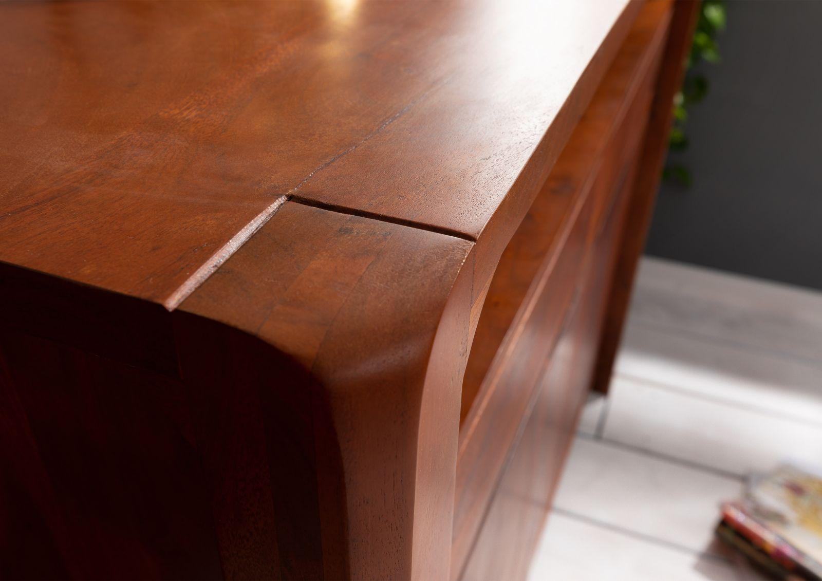 Osian Acacia Wood Modern Style Sideboard - Duraster
