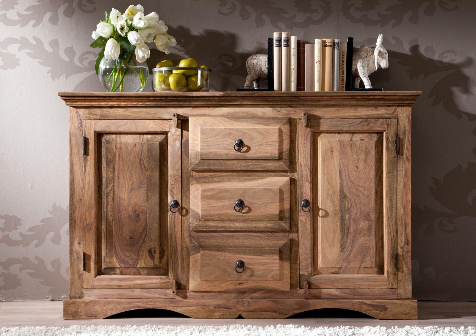 Victoria Elegant Sheesham Sideboard Cabinet #1 - Duraster