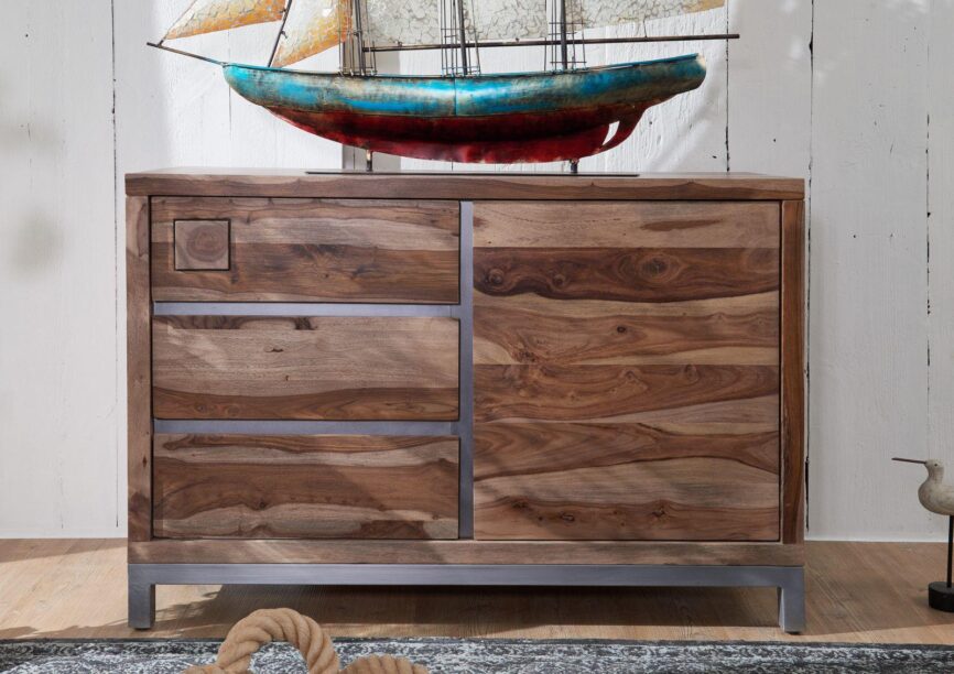 Thar Sheesham Wood Sideboard Cabinet - Duraster