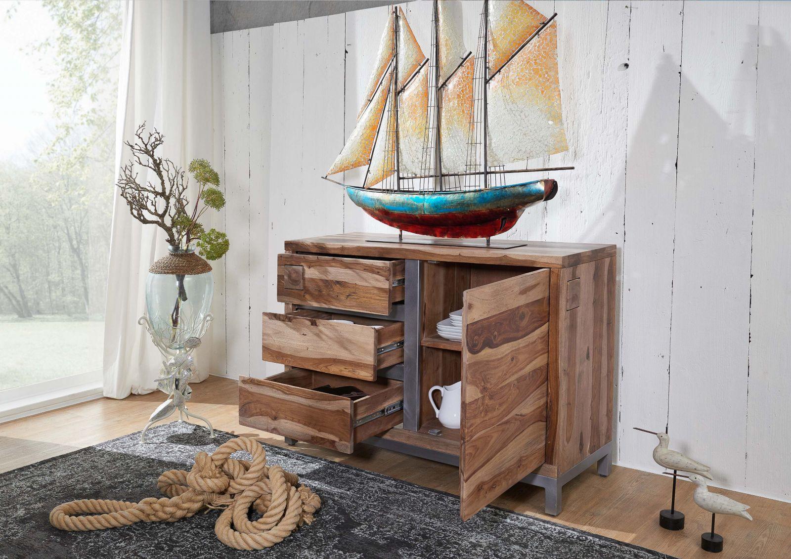 Thar Sheesham Wood Sideboard Cabinet - Duraster
