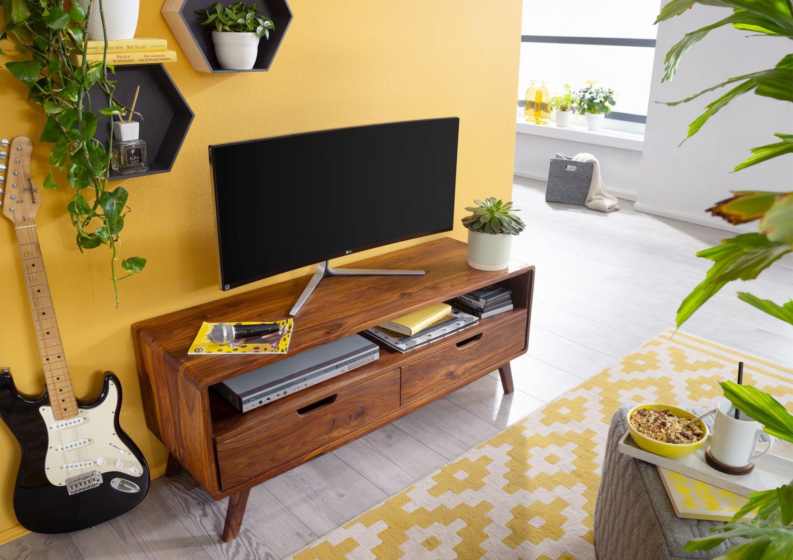 Ummed Modern Sheesham Wood TV Unit #2 - Duraster