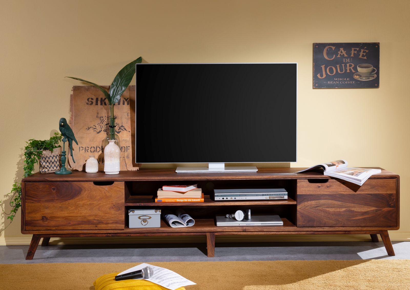 Ummed Modern Sheesham Wood TV Unit #10 - Duraster