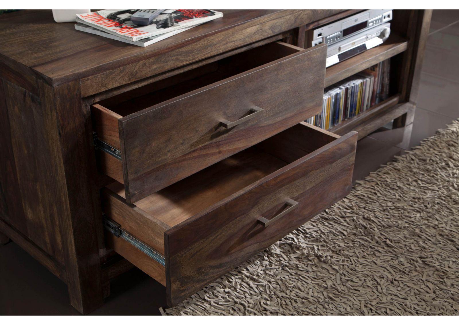 Gangaur Featured Sheesham TV Unit #2 - Duraster